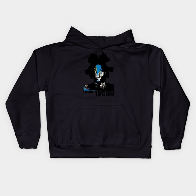 BASQUIAT Kids Hoodie by Brainfrz